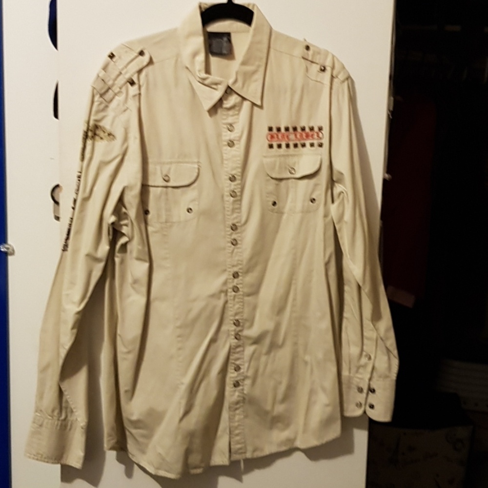 Mens button down shirt